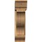 Ekena Millwork Funston Traditional Rough Sawn Bracket w/ Offset Brace, Western Red Cedar, 8"W x 30"D x 30"H BKT0806X30X30FST01RWR - alternate 4